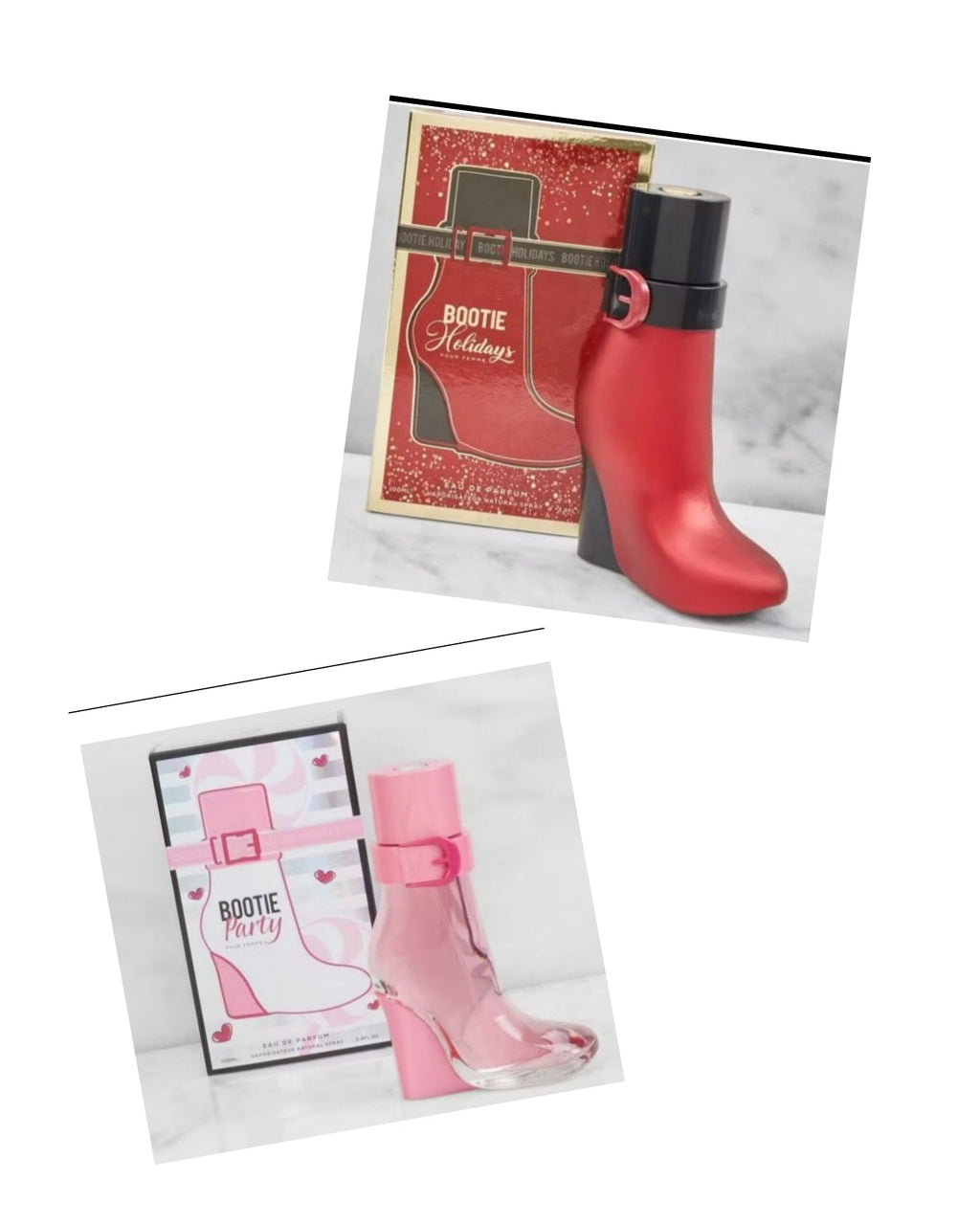 Ladies perfume bootie