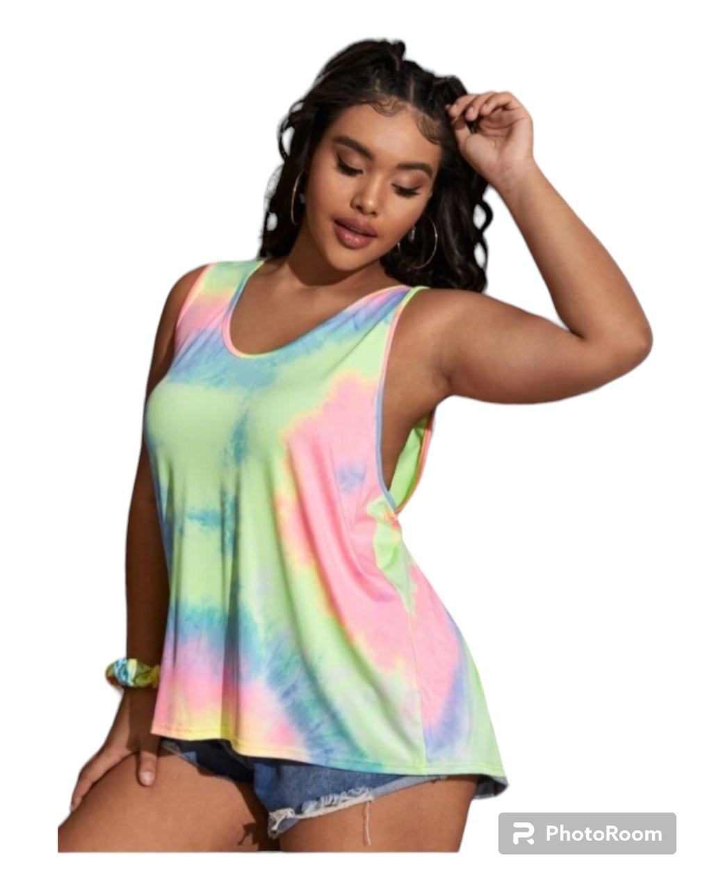 Tye dye tank