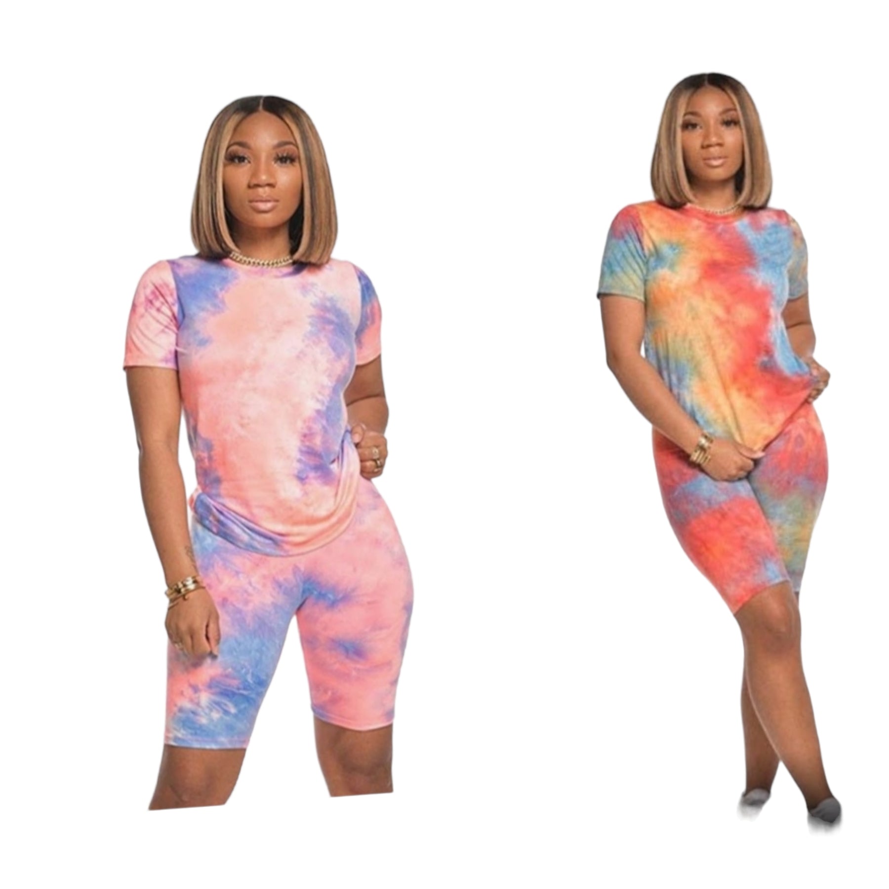 Tye Dye Short Set