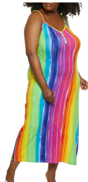 Plus Sized Cami Dress