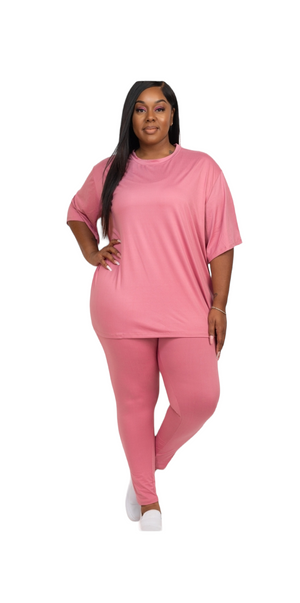 Feeling Pink leggings set