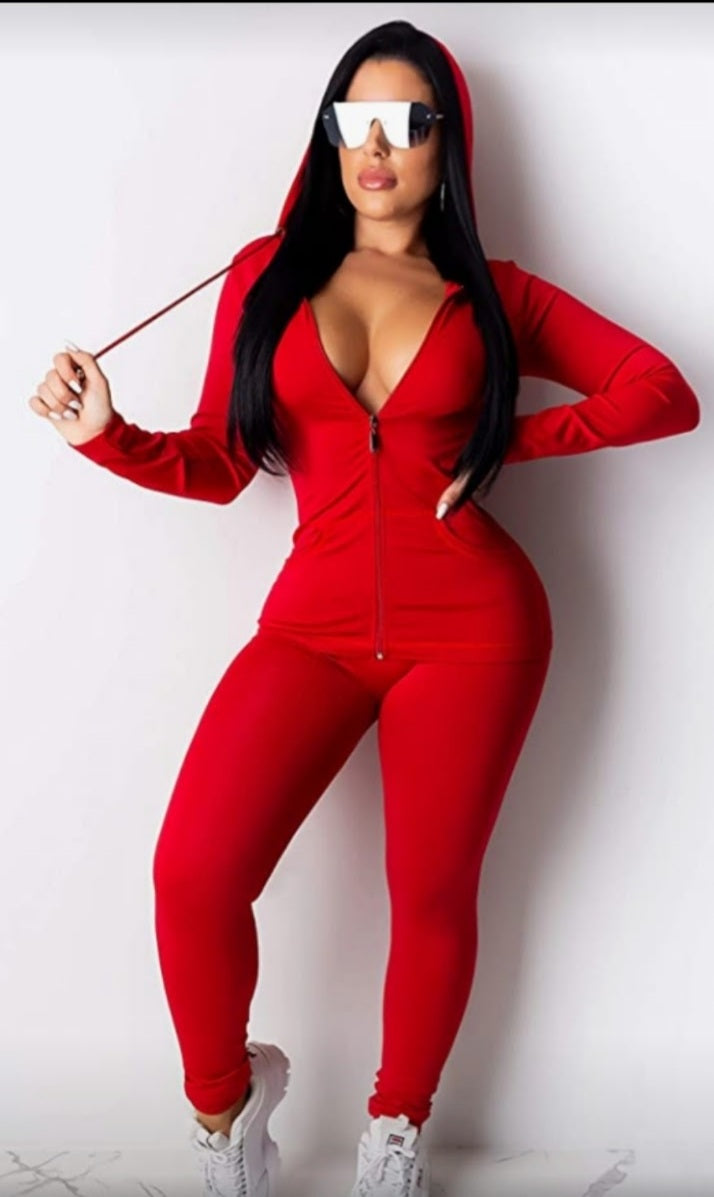 Tracksuit Red / Medium(8-10)