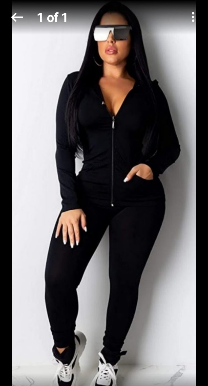 Tracksuit Black / Medium(8-10)