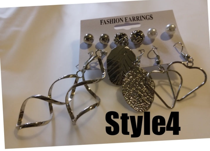 Fashion Earings Style 4 Silver