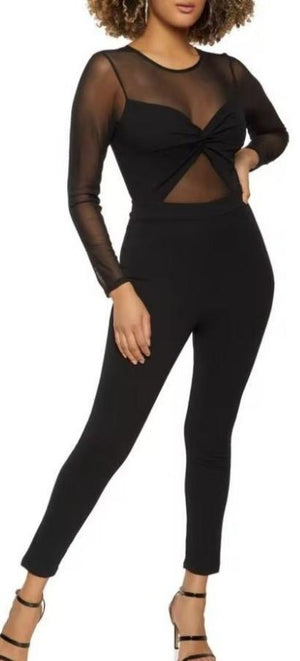 Black Jumpsuit - Boss diva fashions