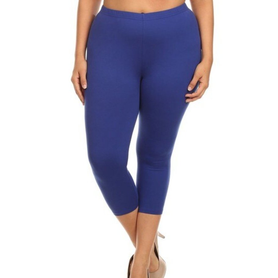 Blue capris - Boss diva fashions