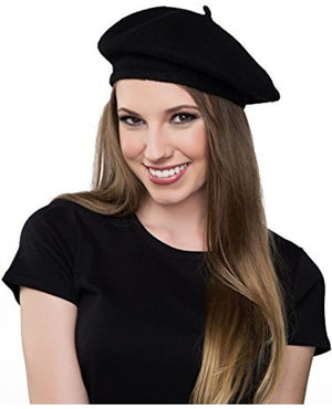 Fluffy French Beret hat - Boss diva fashions