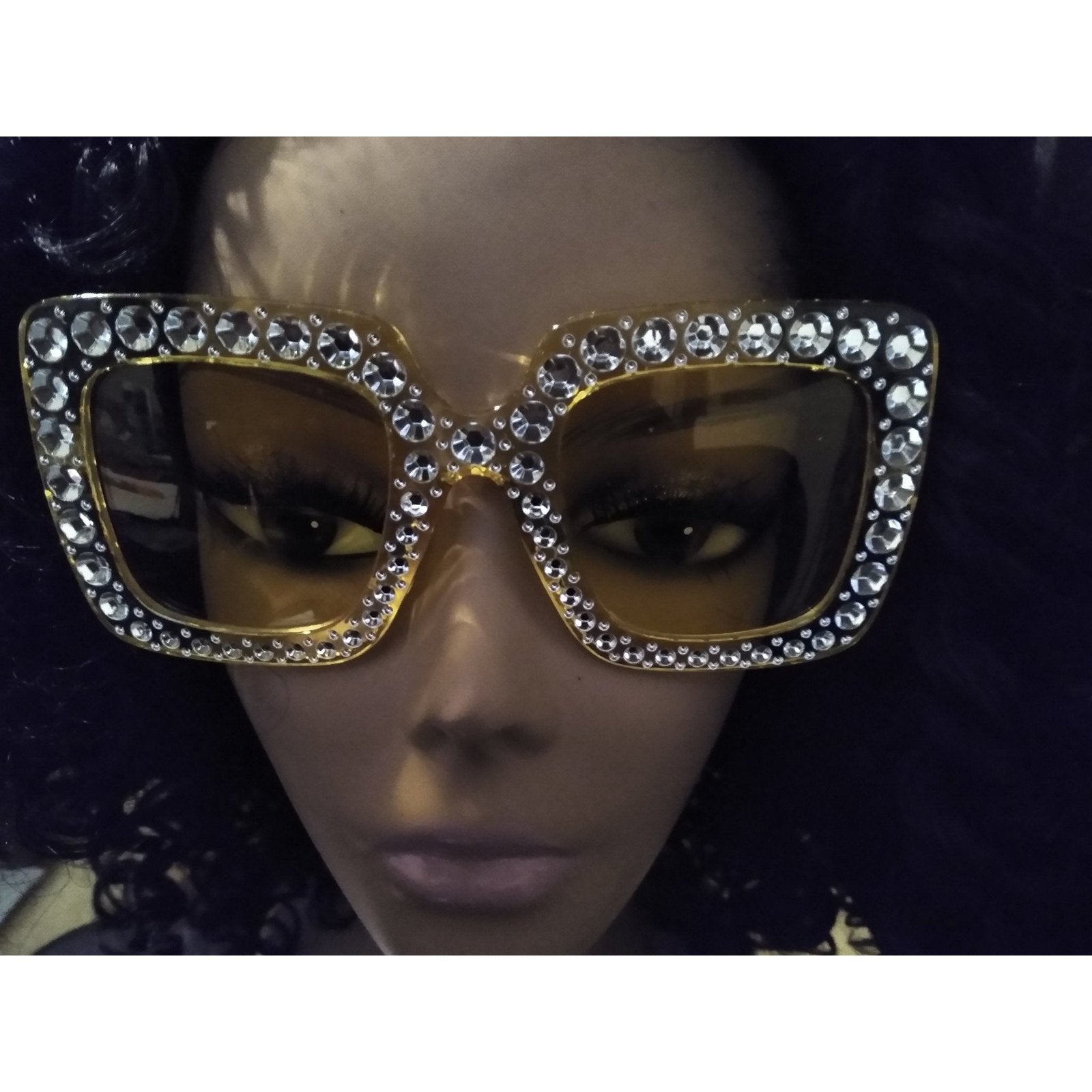 Large frame retro sunglasses - Boss diva fashions