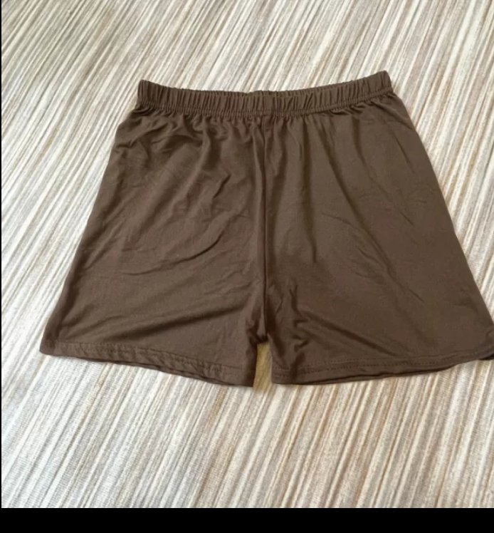 Mixed colors solid biker shorts - Boss diva fashions