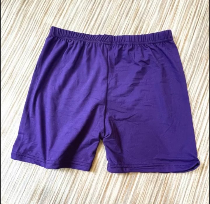 Mixed colors solid biker shorts - Boss diva fashions