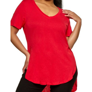 Red blouse - Boss diva fashions