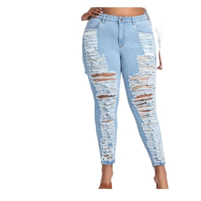 Ripped jeans - Boss diva fashions