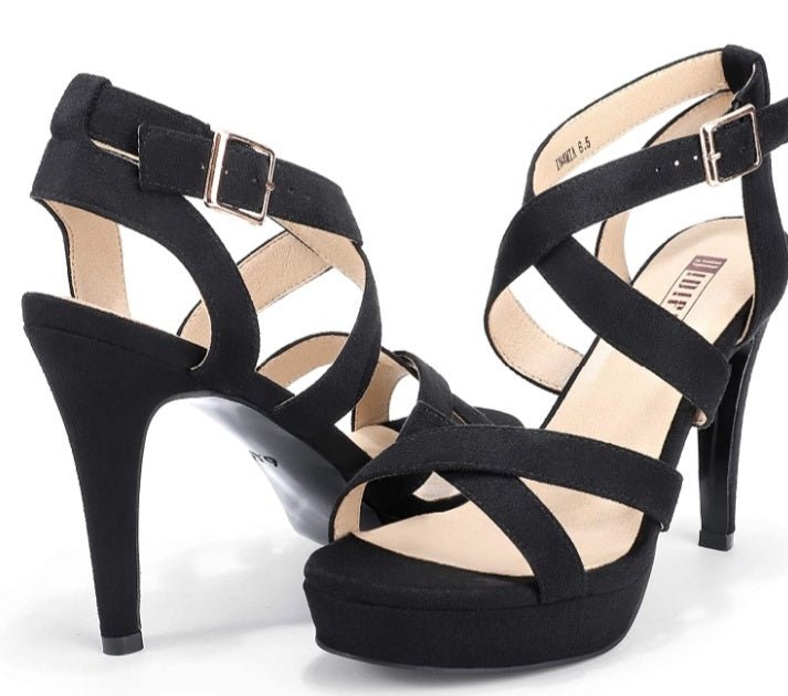 SEXY CRISS CROSS HEELS - Boss diva fashions