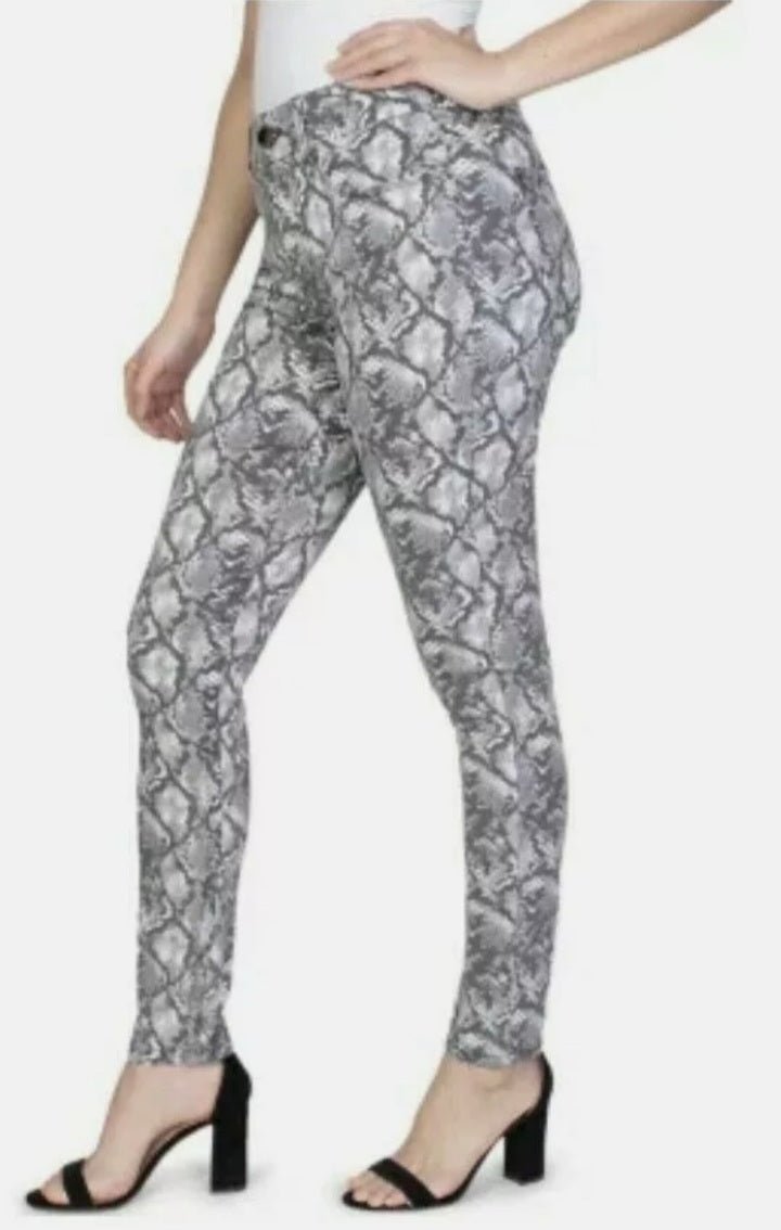 Snake print skinny jeans - Boss diva fashions